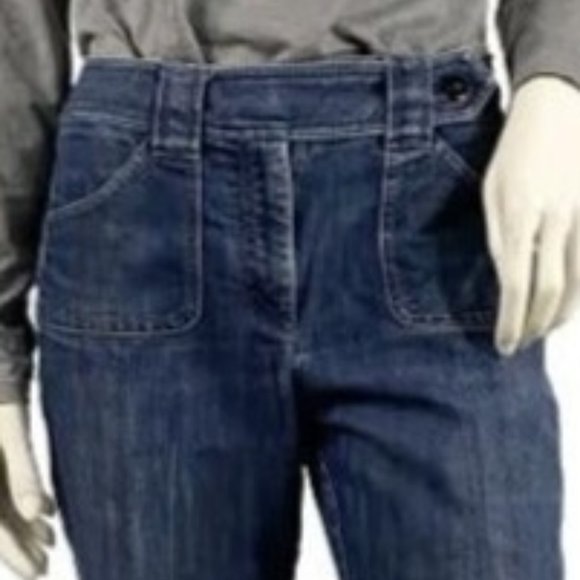 Ann Taylor Denim Jeans Blue Size 4 SKU 000318-12 - Picture 1 of 6